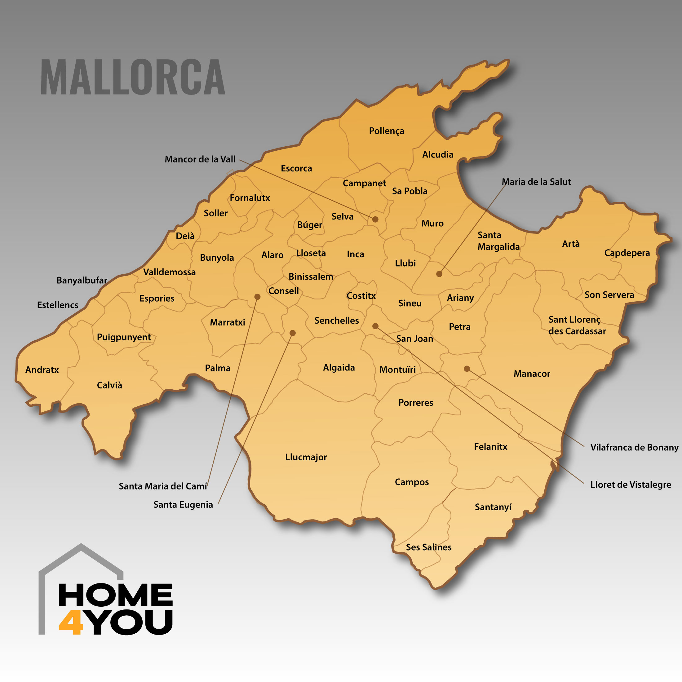 Communes de Majorque