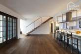 Unique: Modern loft manor house in renovated square courtyard, 5 rooms, 3 bedrooms, 162 sqm - offene Küche 1