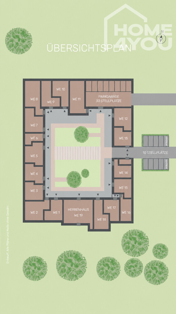 Lageplan Gutshaus