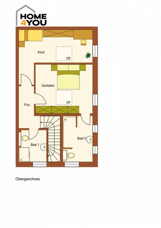 Top offer: Luxurious manor house LOFT, 140 sqm, 2 bedrooms, 2 bathrooms, WC, EBK, garden & terraces, 2 underground parking spaces - OG