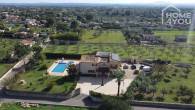 Mallorquinische Villa mit Salzwasserpool & Blick auf die Tramuntana, 4 SZ, 3 Bäder, Solar, Heizung - Drohnenaufnahme