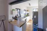 LOFT im luxuriös sanierten Gutshof, 142 qm, 2 SZ, 2 Bäder, WC, EBK, Garten&Terrassen, 2 TG-Plätze - Kochen