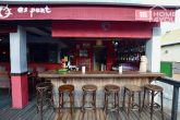 Top Hamburgeria bar in 1A location, 80 seats, 3 licenses, winter garden, live music, age task. - Außenbar