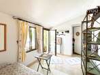Historisches Steinhaus mit Dachterrasse in Bunyola, 125m², 3 SZ, 2 Bäder, Gäste-Suite, Garten, Kamin - Schlafzimmer Gästerapartment