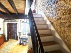 Mallorcan townhouse in Petra, 107m², 3 bedrooms, 2 bathrooms, patio, roof terrace, fireplace, investment - Treppe