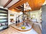 Casa histórica de piedra con azotea en Bunyola, 125m², 3 dormitorios, 2 baños, suite de invitados, jardín, chimenea - Essbereich