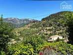 Casa histórica de piedra con azotea en Bunyola, 125m², 3 dormitorios, 2 baños, suite de invitados, jardín, chimenea - Ausblick
