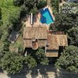 Villa de vacaciones en Mallorca con licencia de alquiler, 329 m², 6 dormitorios, 4 baños, jardín, piscina, aire acondicionado, terraza - Vogelperspektive