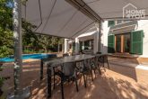 Villa de vacaciones en Mallorca con licencia de alquiler, 329 m², 6 dormitorios, 4 baños, jardín, piscina, aire acondicionado, terraza - Terrasse