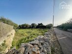 Terrain à bâtir ensoleillé à la périphérie de Ses Salines, 1071qm, eau électricité, vue de rêve, mur de pierre - Grundstück