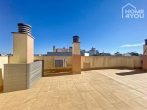Penthouse exclusif avec 100m² de terrasse sur le toit, 100m² surface habitable, 3 chambres à coucher, 2 salles de bains, ascenseur direct, climatisation - Dachterrasse