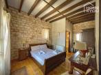 Finca exclusiva con licencia de alquiler, 454m², piscina + casa, 4 dormitorios, 4 baños, 7.200m², pozo, terraza, sótano - Schlafzimmer