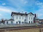 Atención inversores: Activo edificio de la estación de tren con el máximo rendimiento, catering, quiosco y 4 pisos - Ansicht Rück