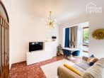 Leben im Herzen von Palma, Altbauwohnung mit Dachterrasse, 70 qm, Klimaanlage, Einbauküche, 2 Zimmer - Living room