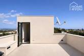 Exklusive Neubauvilla in Cala Llombards mit 3 SZ, 3 Bädern, Pool, Meerblick, Klima & Fußbodenheizung - Dachterasse