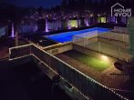 Traumhaftes Einfamilienhaus in ruhiger Lage, Garten & Pool, 153 m², 3 SZ, Terrassen, Klima, Garage - Außenbereich bei Nacht