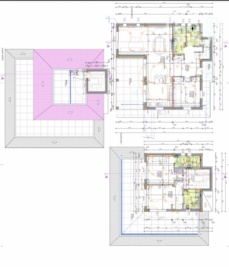 Exclusiva villa de nueva construcción en Cala Llombards con 3 dormitorios, 3 baños, piscina, vistas al mar, aire acondicionado y calefacción por suelo radiante. - Grundriss