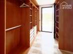 Moderno adosado con licencia ETV para 8 personas, 580m², 4 dormitorios, 4 baños, piscina, jardín y garaje XL, aire acondicionado - Ankleide Schlafzimmer 3