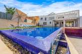 Moderno adosado con licencia ETV para 8 personas, 580m², 4 dormitorios, 4 baños, piscina, jardín y garaje XL, aire acondicionado - Pool & Garten