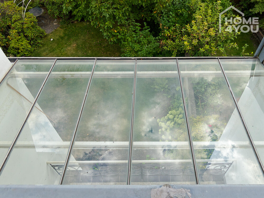 Blick auf Terrasse 1. OG