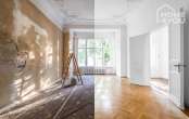 Modernes "Loft-Gutshaus" in saniertem Vierkanthof, 4 Zi., 2 SZ, 140 qm, hoher Steuervorteil, Ende 24 - Sanierung historischer Immobilien