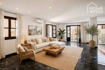 Lujoso piso con azotea y ascensor privado en el ayuntamiento, 135m², 2 dormitorios, 2 baños, aire acondicionado, chimenea, 07200 Felanitx (España), Piso en planta