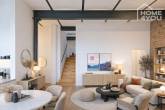 LOFT im luxuriös sanierten Gutshof, 144 qm, 2 SZ, Bad, WC, Einbauküche, Garten&Terrassen, Tiefgarage - Musteransicht