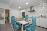 Attractive townhouse with ETV license for 6 people, 188m², 5 bedrooms, 2 bathrooms, patio, jacuzzi, terrace - Essbereich