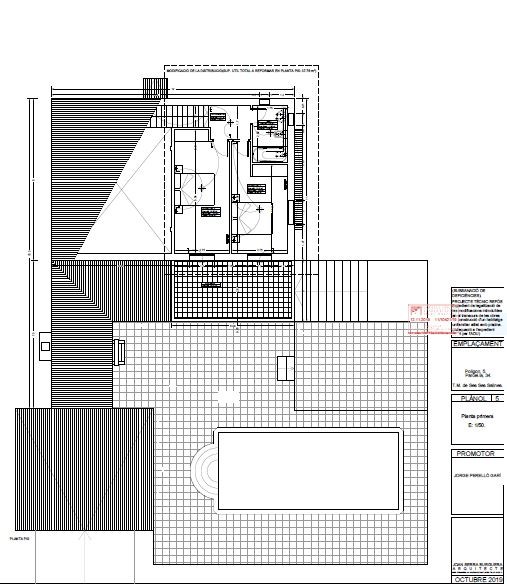 Price sensation: Finca near the village, 327 m², 2 bedrooms, 2 bathrooms, pool, terraces, outdoor kitchen, garage, solar energy - Grundriss OG