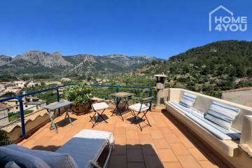 Historic stone house, 125m², 3 bedrooms, 2 bathrooms, guest suite, garden, central heating, double glazing, fireplace, 07110 Bunyola (Spain), Town house