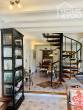 Historic stone house, 125m², 3 bedrooms, 2 bathrooms, guest suite, garden, central heating, double glazing, fireplace - Essbereich