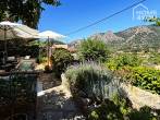 Historic stone house, 125m², 3 bedrooms, 2 bathrooms, guest suite, garden, central heating, double glazing, fireplace - Gartenausblick