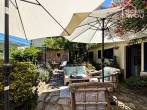 Historic stone house, 125m², 3 bedrooms, 2 bathrooms, guest suite, garden, central heating, double glazing, fireplace - Garten