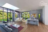 Modern "loft manor house" in renovated square courtyard, 4 rooms, 2 bedrooms, 140 sqm - Beispiel Interieur
