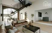 Modern "loft manor house" in renovated square courtyard, 4 rooms, 2 bedrooms, 140 sqm - Innenperspektive Gut Nauenhof