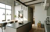 Modern "loft manor house" in renovated square courtyard, 4 rooms, 2 bedrooms, 140 sqm - Innenansicht Gut Nauenhof