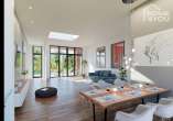 Modern "loft manor house" in renovated square courtyard, 4 rooms, 2 bedrooms, 140 sqm - Innenansicht Gut Nauenhof