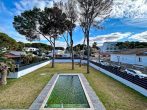 Villa moderne - 255m², 5 ch., 4 sdb, chauffage au sol, jardin, piscine, près de la plage, alarme, climatisation - Garten