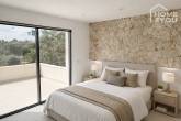 Exclusive newly built villa in Cala Llombards with 3 bedrooms, 3 bathrooms, pool, sea views, air conditioning & underfloor heating - Schlafzimmer