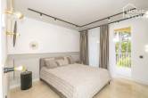 Moderno adosado en Santa Ponsa, 198m², 3 dormitorios, 3 baños, piscina, terrazas, jardín, parking, aire acondicionado - Schlafzimmer