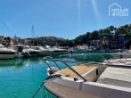 1.246m² plot with building project in hillside location with view to the port "Club Náutico" of Santa Ponsa - Club Nautico