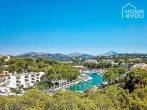 1.246m² plot with building project in hillside location with view to the port "Club Náutico" of Santa Ponsa - Ausblick
