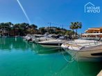 1.246m² plot with building project in hillside location with view to the port "Club Náutico" of Santa Ponsa - Club Nautico