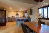Moderne Finca mit 16.600m² Grundstück, 382m², 7 SZ, 4 Bäder, Pool, Garage, Klima, Fußbodenheizung - Essbereich Küche