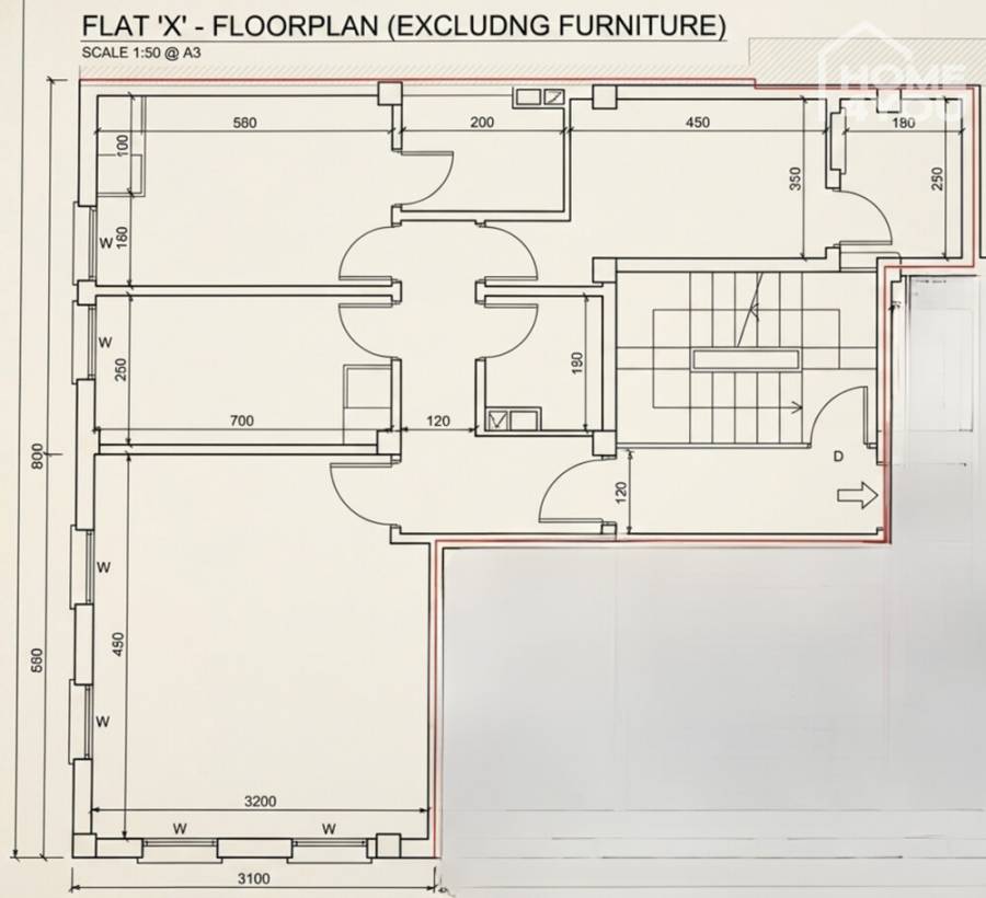 Bezugsfertige Wohnungen mit privater Dachterrasse in Arta, 2 SZ, 2 Bäder, Garage, Klima, Investment - Grundriss