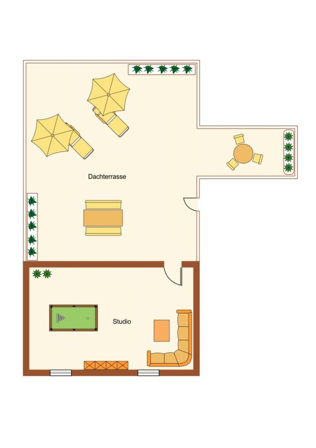 Top-Preis: Apartment & sep. Dachgeschoss in ruhiger Lage, 188m², Dachterrasse, 4SZ, Balkon, Kamin - Dachgeschoss
