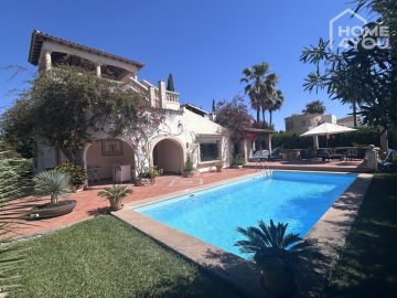 An oasis of peace, 216 sqm living space, 4-bedroom, guest room, garden, pool, fireplace, air conditioning, sea view, 07680 Porto Cristo (Spain), Villa