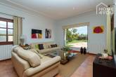 Villa mallorquina con piscina de agua salada y vistas a la Tramuntana, 4 dormitorios, 3 baños, solar, calefacción - Wohnbereich