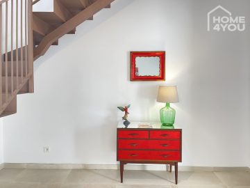 Design townhouse near Santanyi, 3 bedrooms, 2 bathrooms, 200 sqm, pool, air conditioning, underfloor heating, fireplace, garden, 07200 Felanitx (Spain), Townhouse