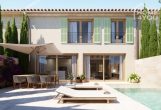 Exclusivo, moderno proyecto de casa adosada de nueva construcción, 200sqm, 3 SZ, 3 BZ en Suite, terraza con piscina, garaje - Außenfläche